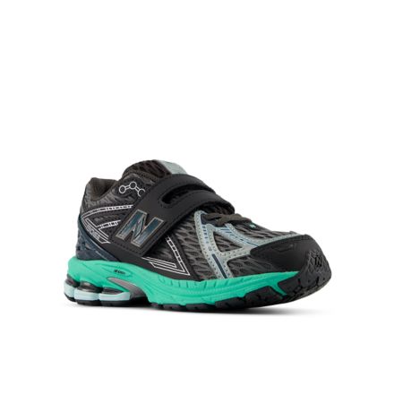 1906 Hook & Loop, BLACK METALLIC with DEEP END, P19069LO