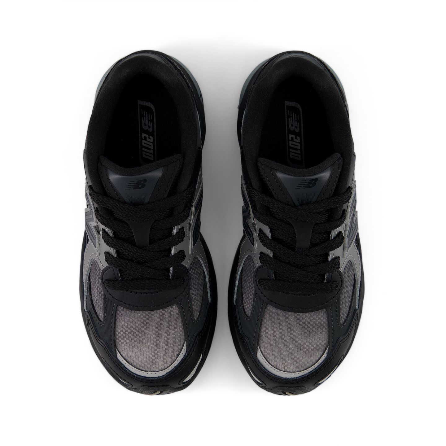 Детские кроссовки New Balance 2010 Lace, цвет: Чёрный / Серый — фото 4