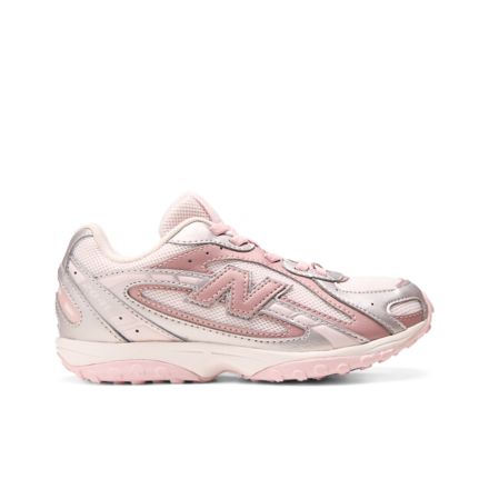 204L Bungee Lace, PINK CHALK with PINK GRANITE, P204L8BU