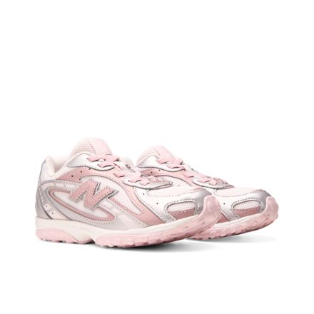 204L Bungee Lace, PINK CHALK with PINK GRANITE, P204L8BU