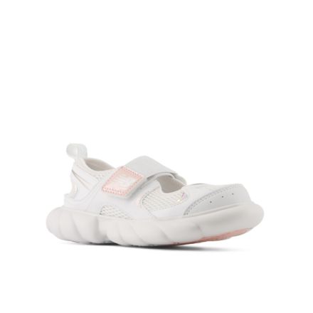 230 Hook and Loop, WHITE with CRYSTAL PINK, P2305WL