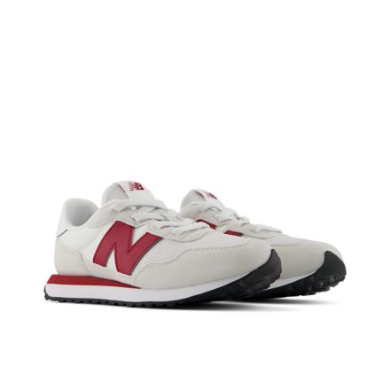 237 Bungee Lace, GREY MATTER with PODIUM RED, P23723U