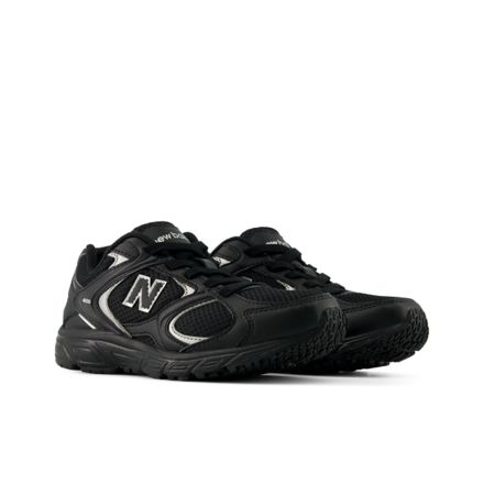 408 Bungee Lace, BLACK with SILVER METALLIC, P4088PY