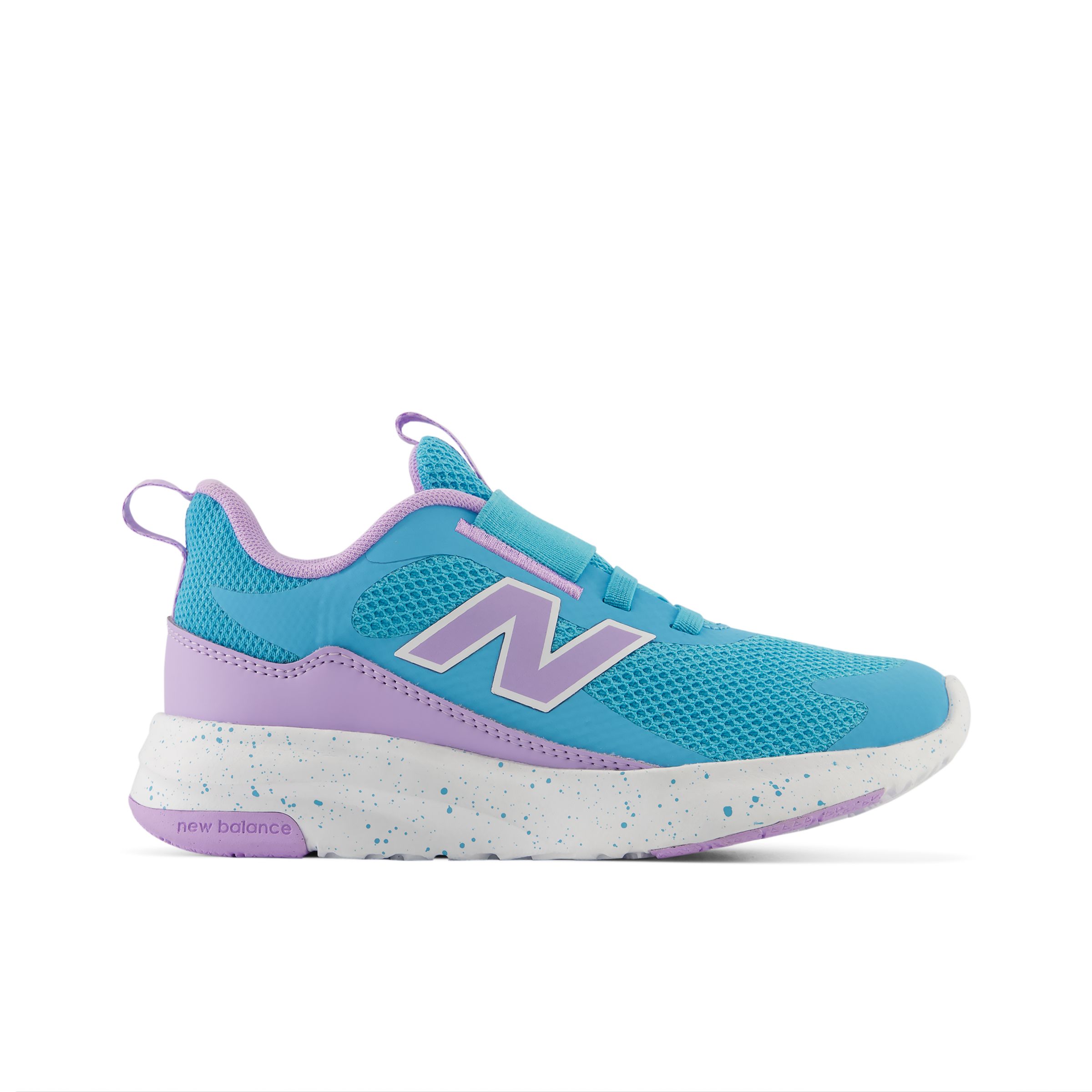 New Balance Kids' 468 Slip On - Blue/Purple (Size 3 Wide)