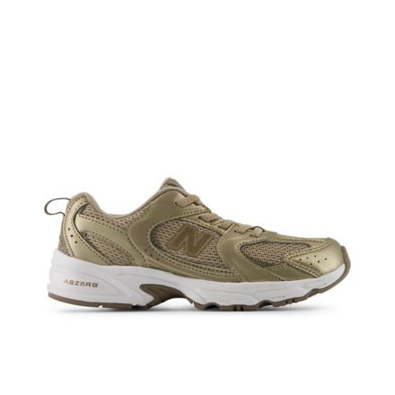 530 Bungee, NB WHITE with NATURAL INDIGO with Silver Metallic, P5304V2