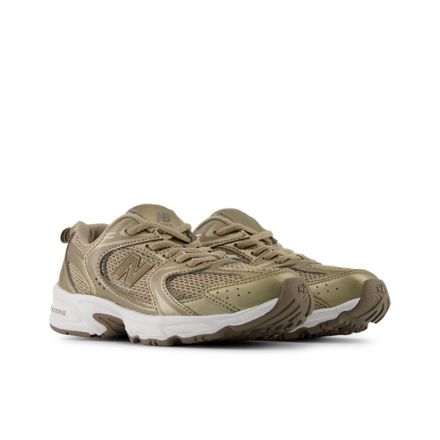 530 Bungee, NB WHITE with NATURAL INDIGO with Silver Metallic, P5304V2