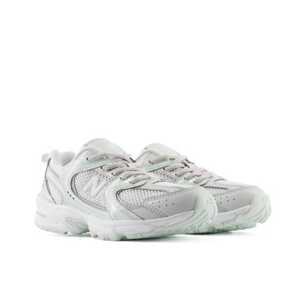 530 BUNGEE LACE, GREY MATTER with MINT WATER, P5306LF