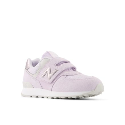 574 Hook & Loop, 香芋紫 with 粉紅鹽, P5742EV