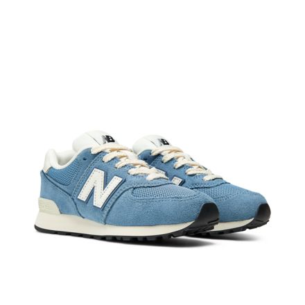 574 LACE, HERON BLUE with SEA SALT, P5748MV