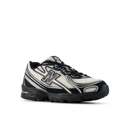 740 Bungee Lace, 黑 with 兔毛灰, P7404ZL