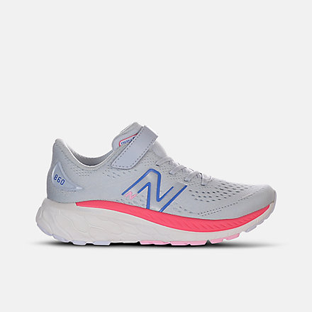 New Balance Fresh Foam X 860v13 Bungee Lace with Top Strap, PA860P13 image number null