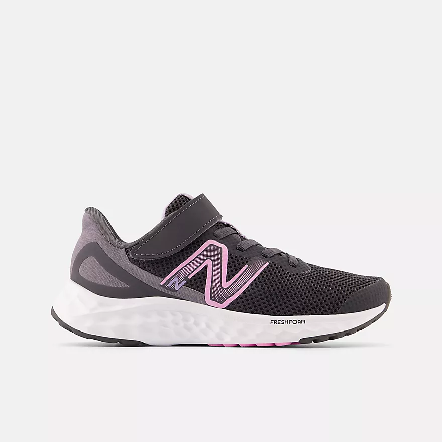 New Balance Kids' Fresh Foam Arishi v4 Bungee Lace with Top Strap Shoes