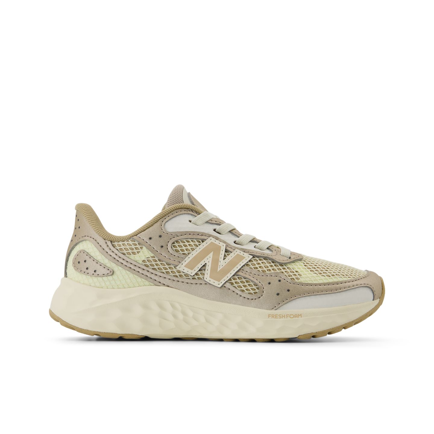 Детские кроссовки New Balance Fresh Foam Arishi Lux, цвет: Angora With Incense And Sea Salt — фото 1