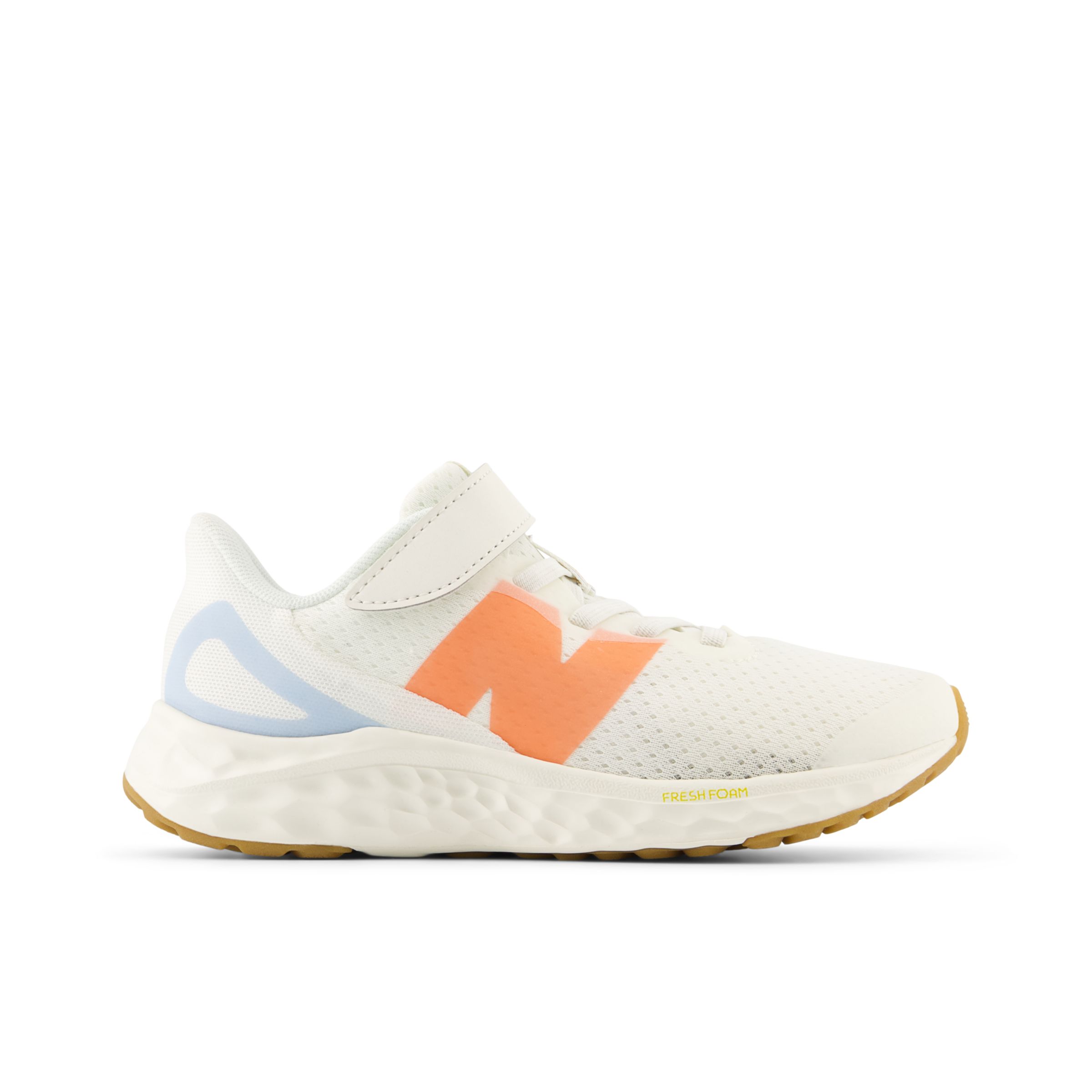 

New Balance Kids' Fresh Foam Arishi v4 Bungee Lace with Top Strap White/Red/Blue - White/Red/Blue