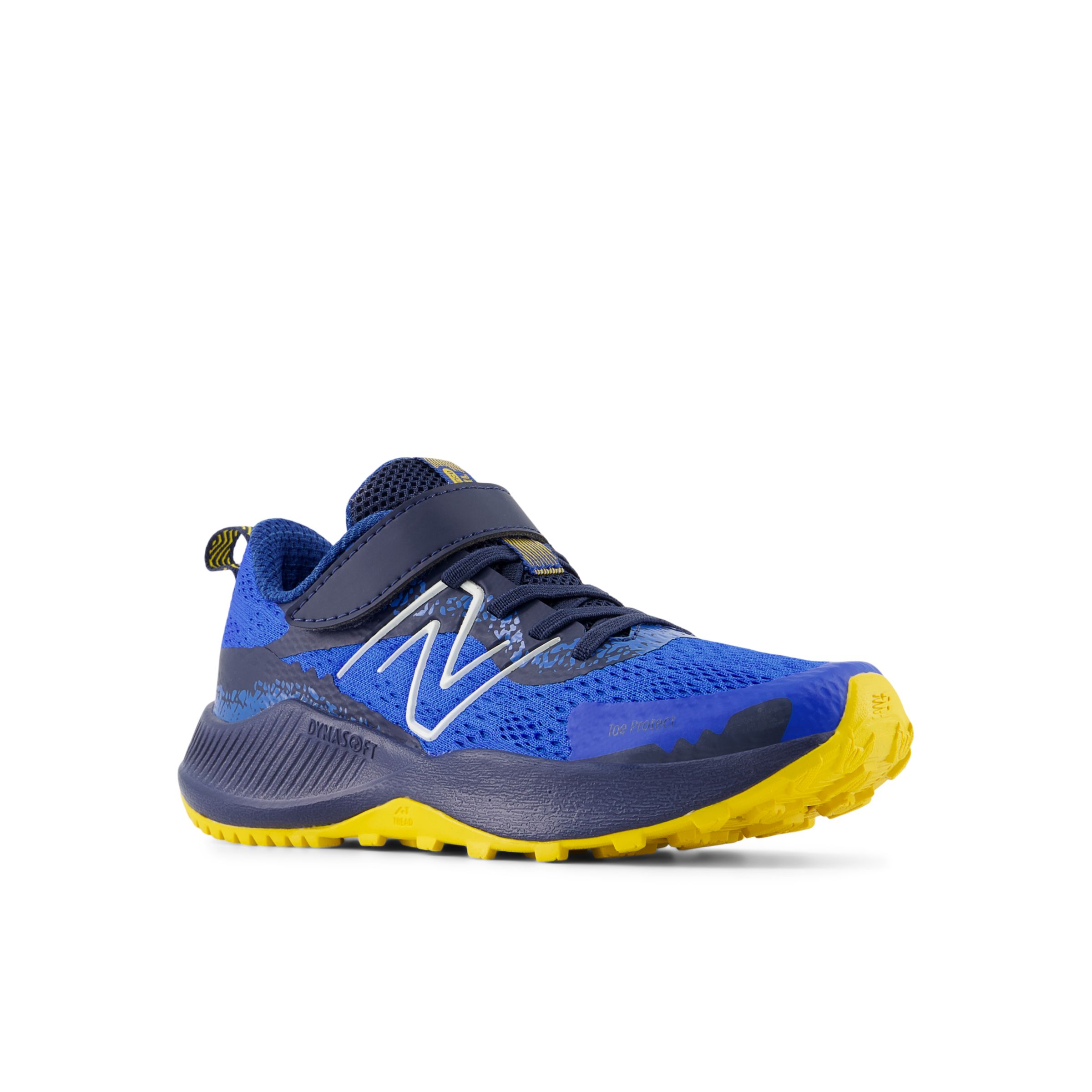 New Balance Enfant DynaSoft Nitrel v5 Bungee Lace en Bleu/Orange, Mesh, Taille 33