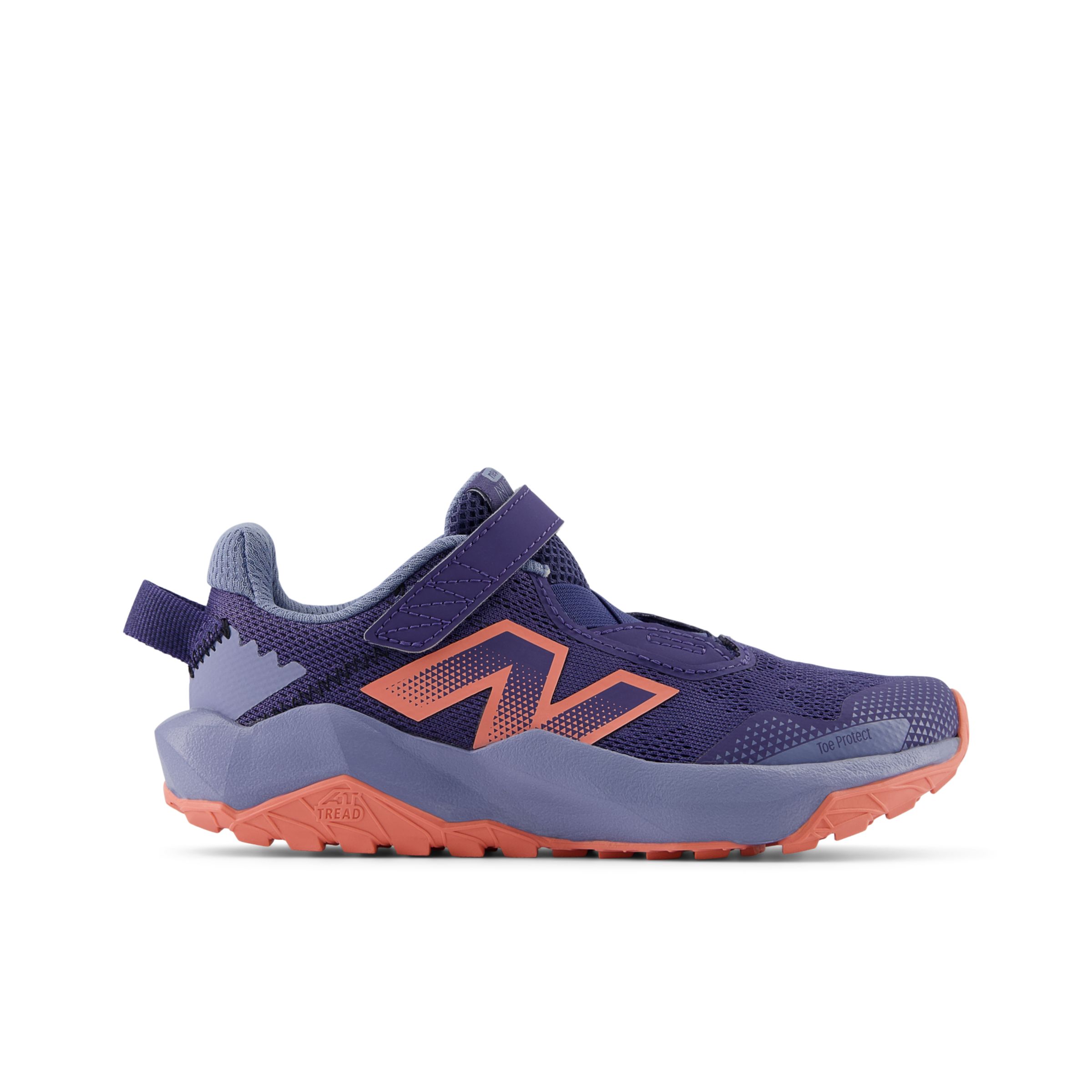 New Balance Bambino DynaSoft Nitrel v6 Bungee Lace with Top Strap, Mesh, Taglia 33