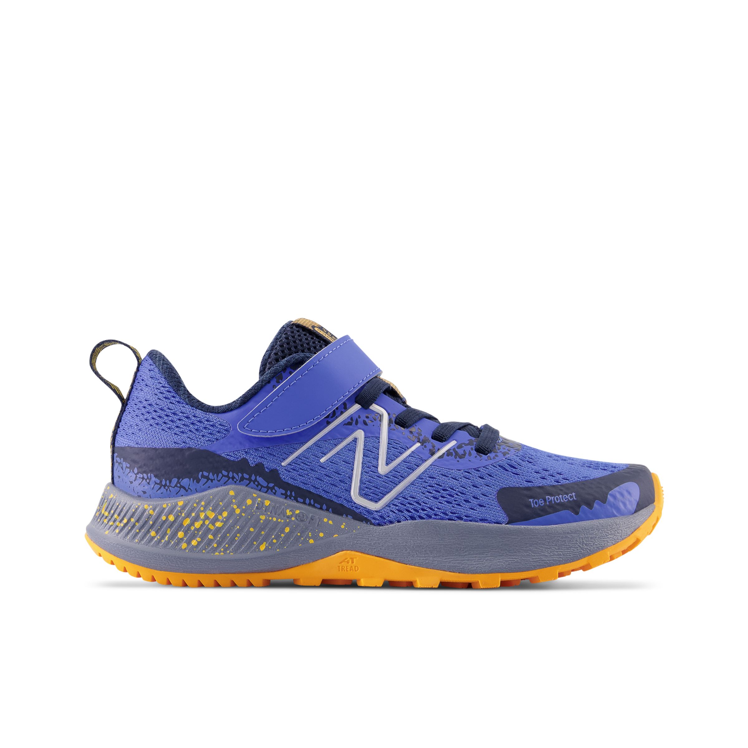 

New Balance Kids' DynaSoft Nitrel v5 Bungee Lace Blue/Orange - Blue/Orange