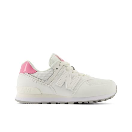 NEW Womens New Balance 574 Athletic Shoe Stone Pink