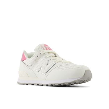 Women's 574 Sneakers in Grey/Off-White