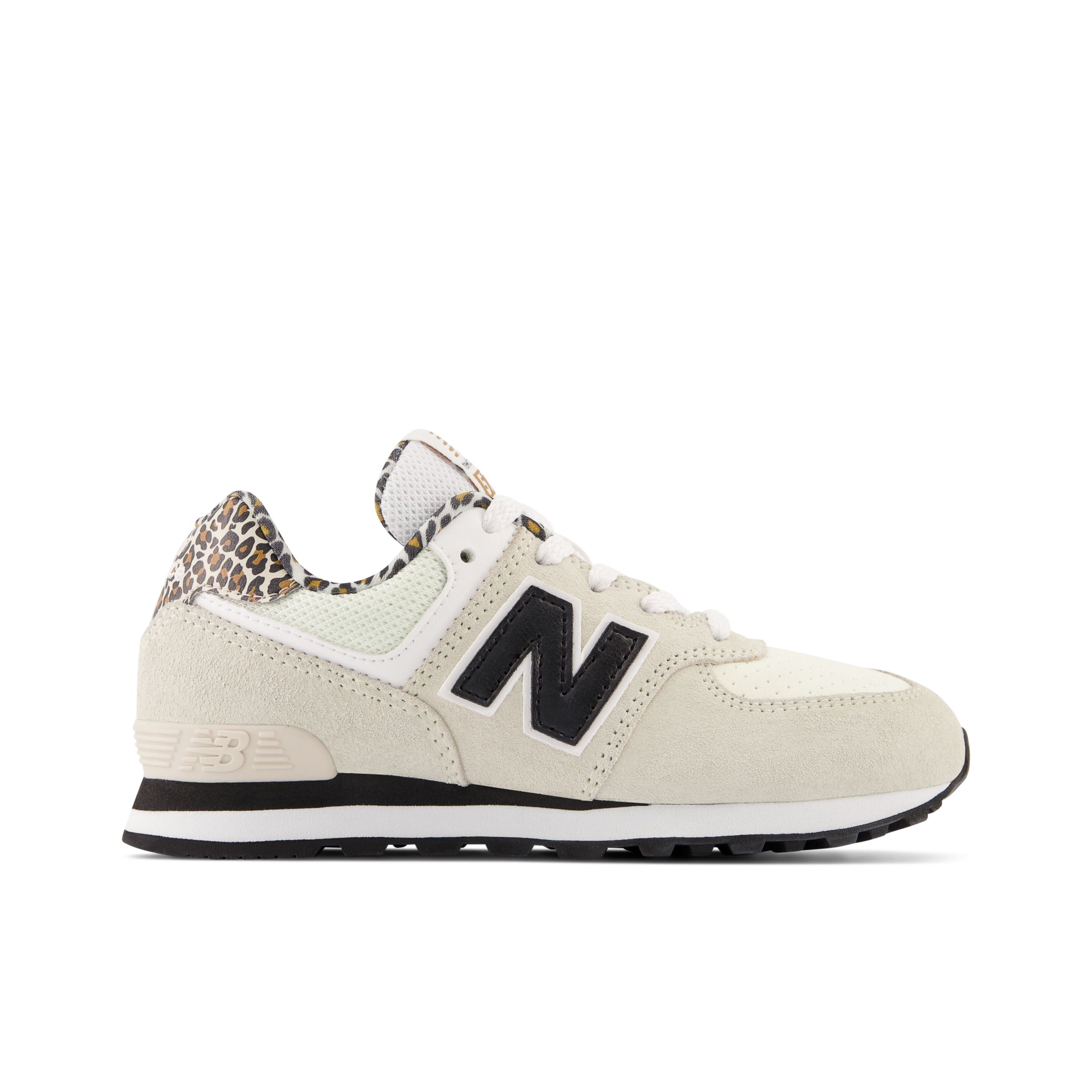 

New Balance Kids' 574 White/Black - White/Black