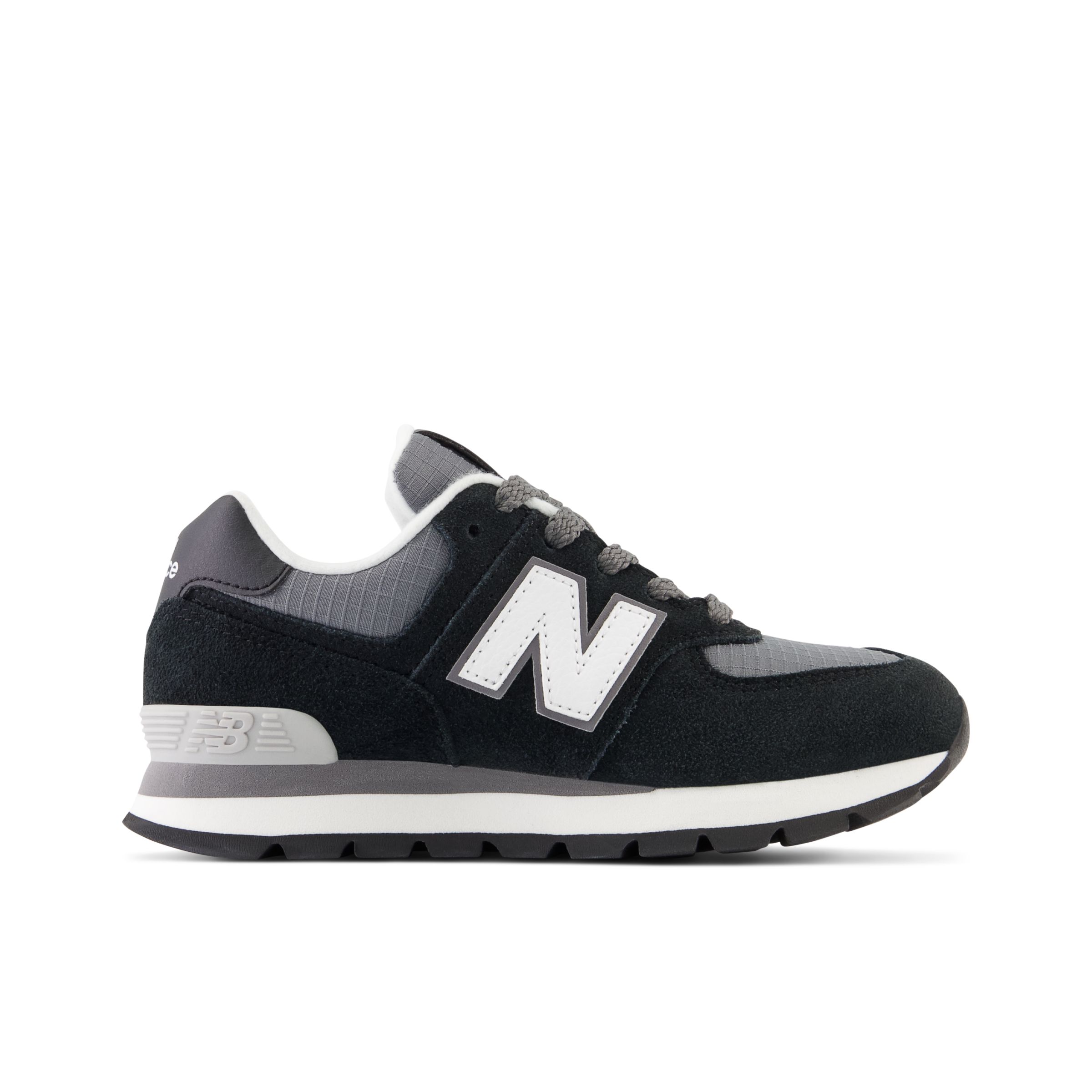 

New Balance Kids' 574 Black/White - Black/White