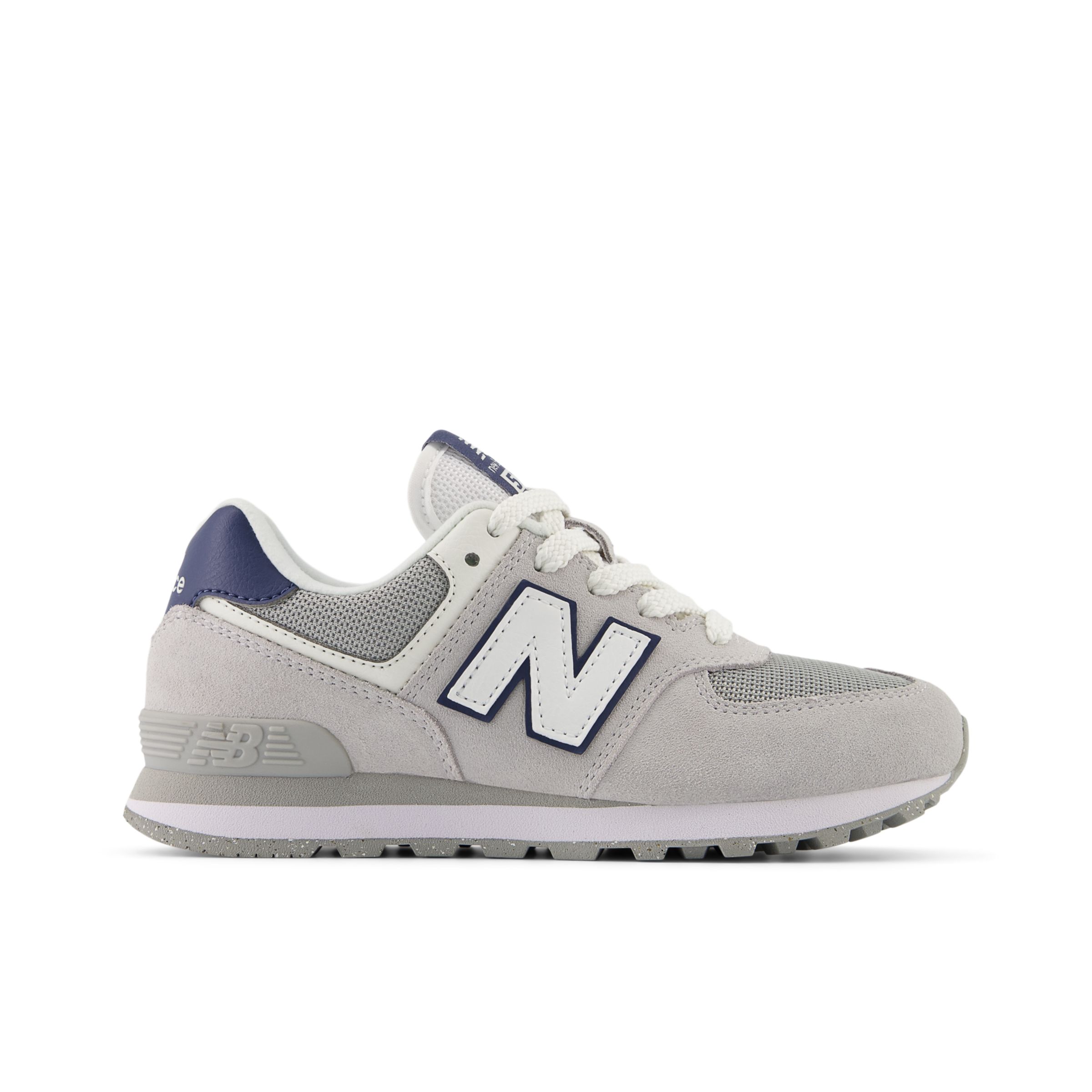 

New Balance Kids' 574 Grey/Blue - Grey/Blue