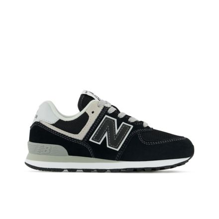 New balance clearance 574 black kids