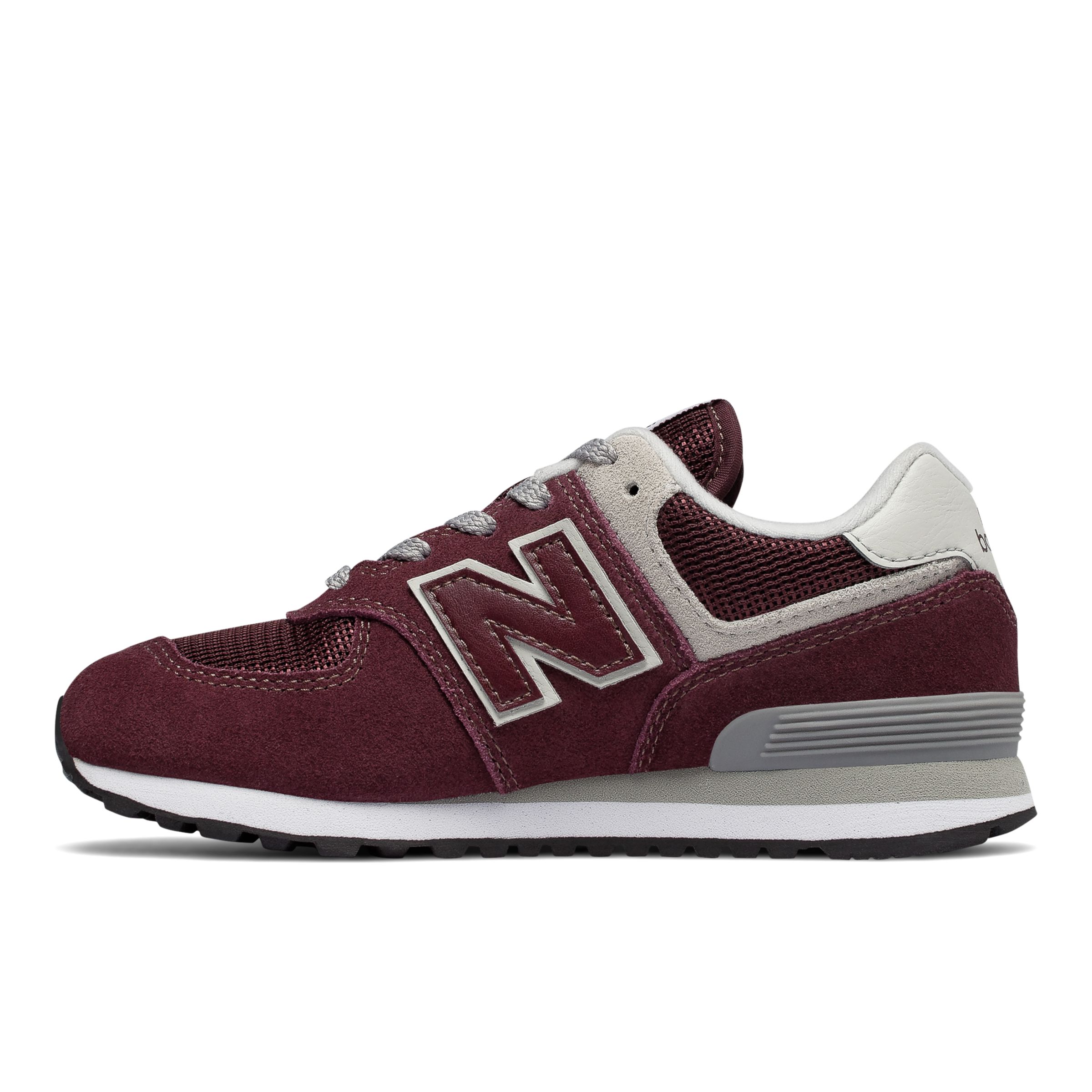 new balance 574 core burgundy