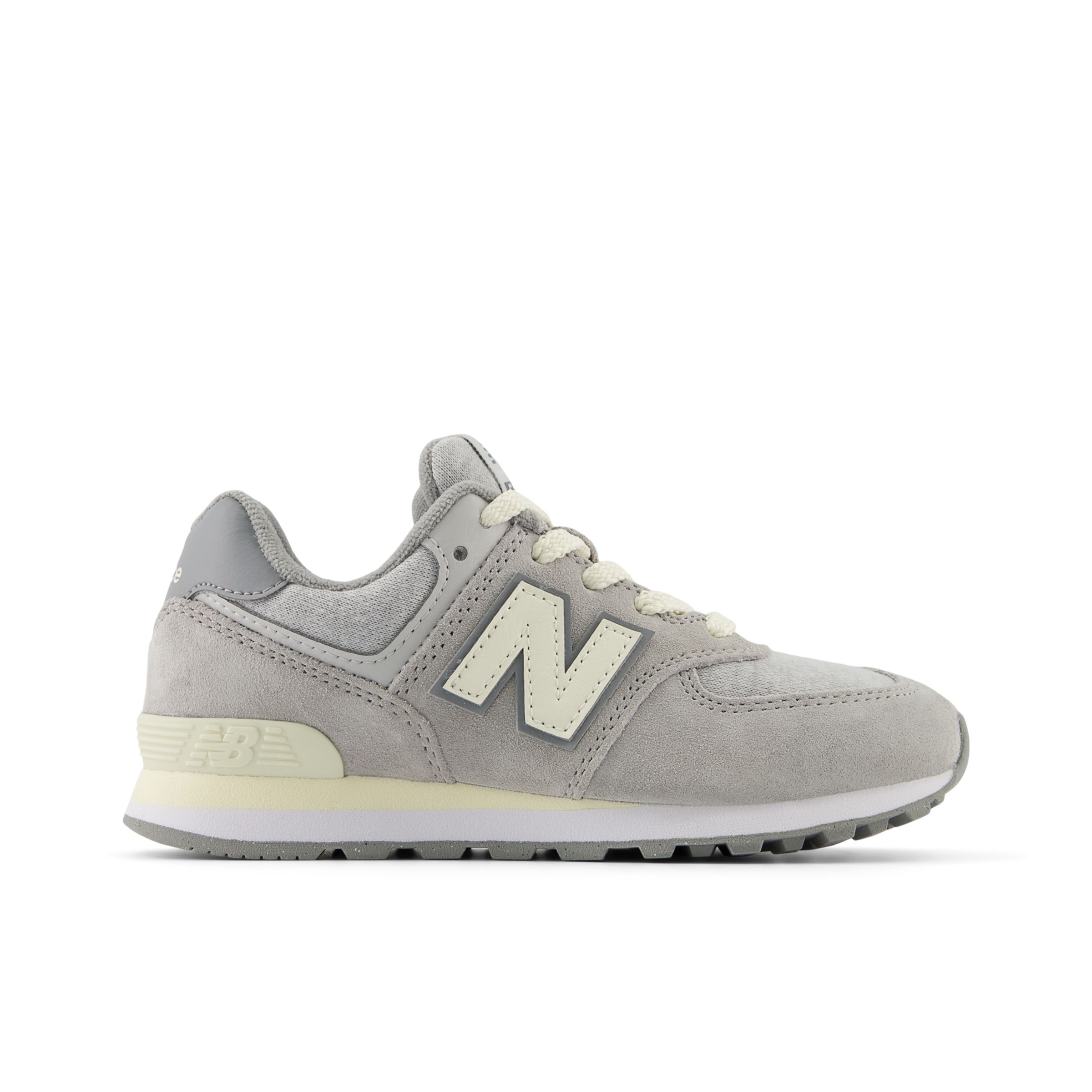 

New Balance Kids' 574 Grey/Beige - Grey/Beige