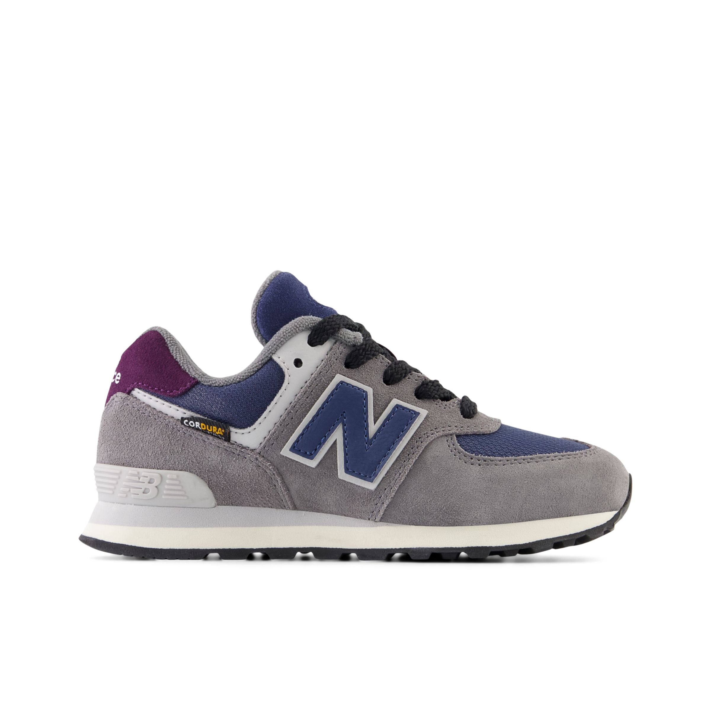 

New Balance Kids' 574 Grey/Blue - Grey/Blue