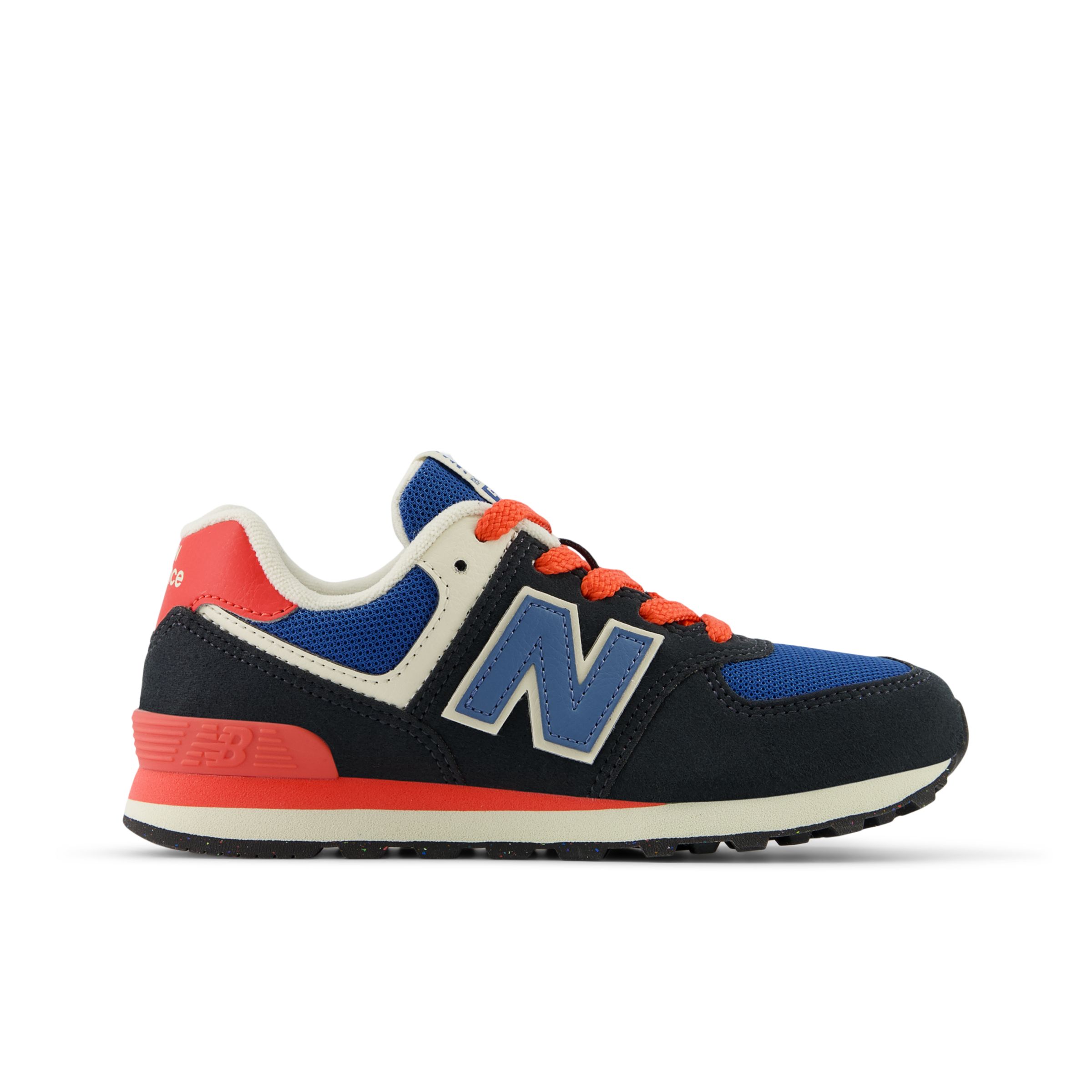 

New Balance Kids' 574 Black/Red - Black/Red