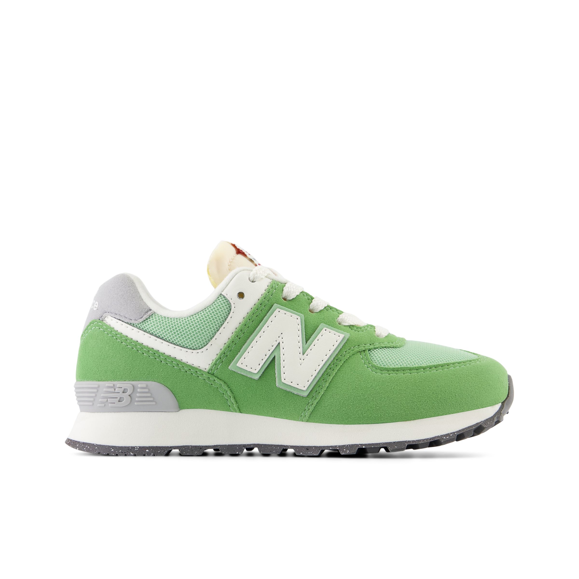 

New Balance Kids' 574 Green/White - Green/White