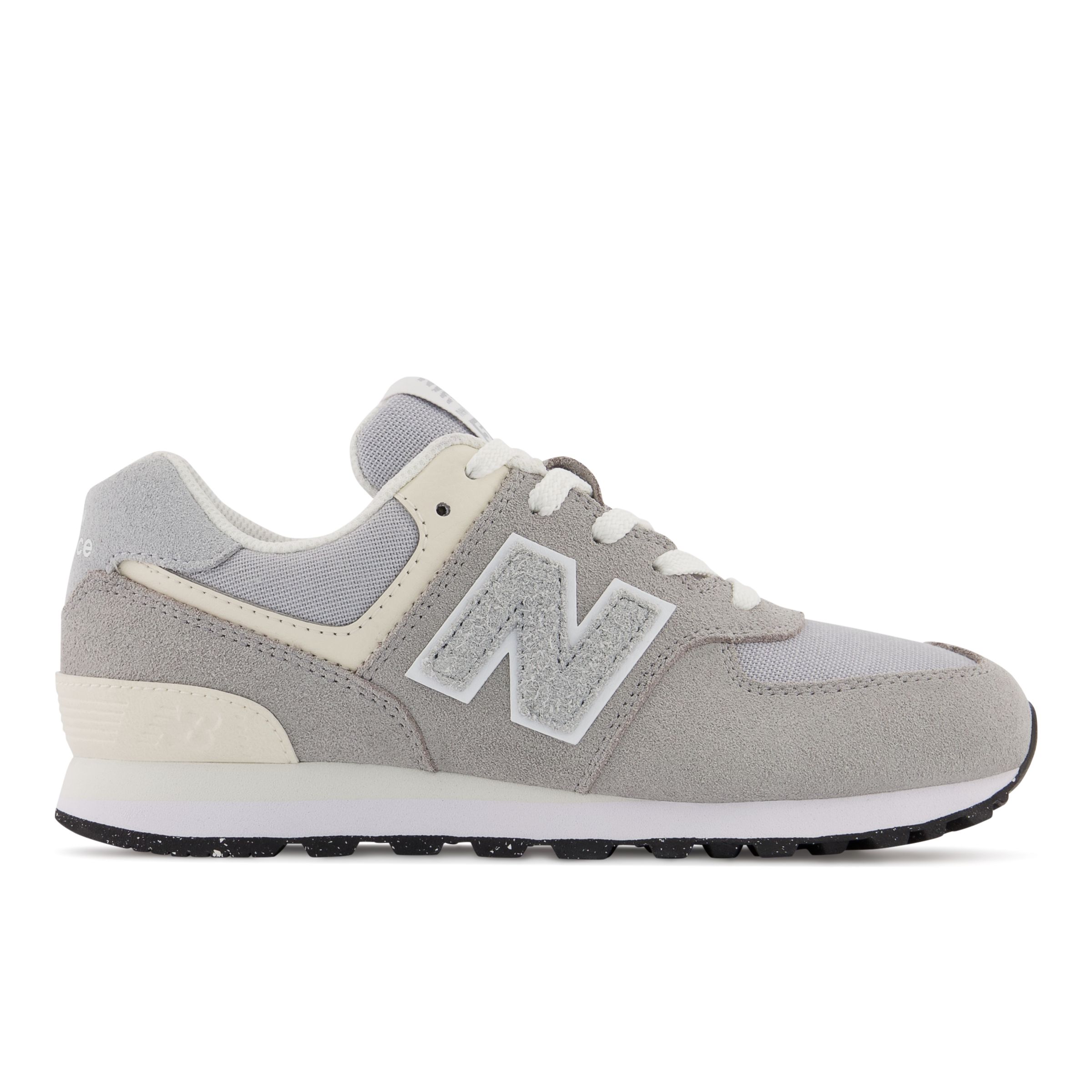 New Balance Crian?as 574 in Cinza, Synthetic, Tamanho 28