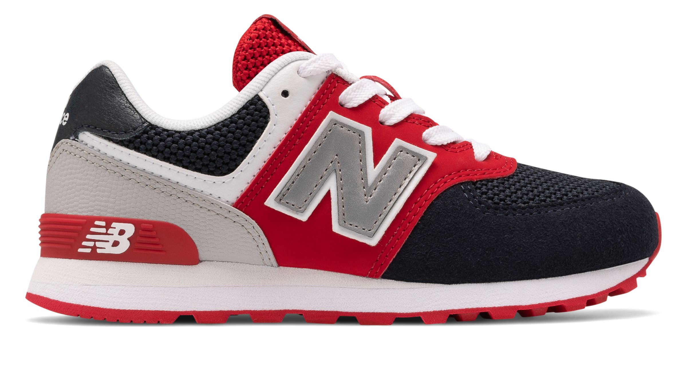 new balance 574 boys grade school