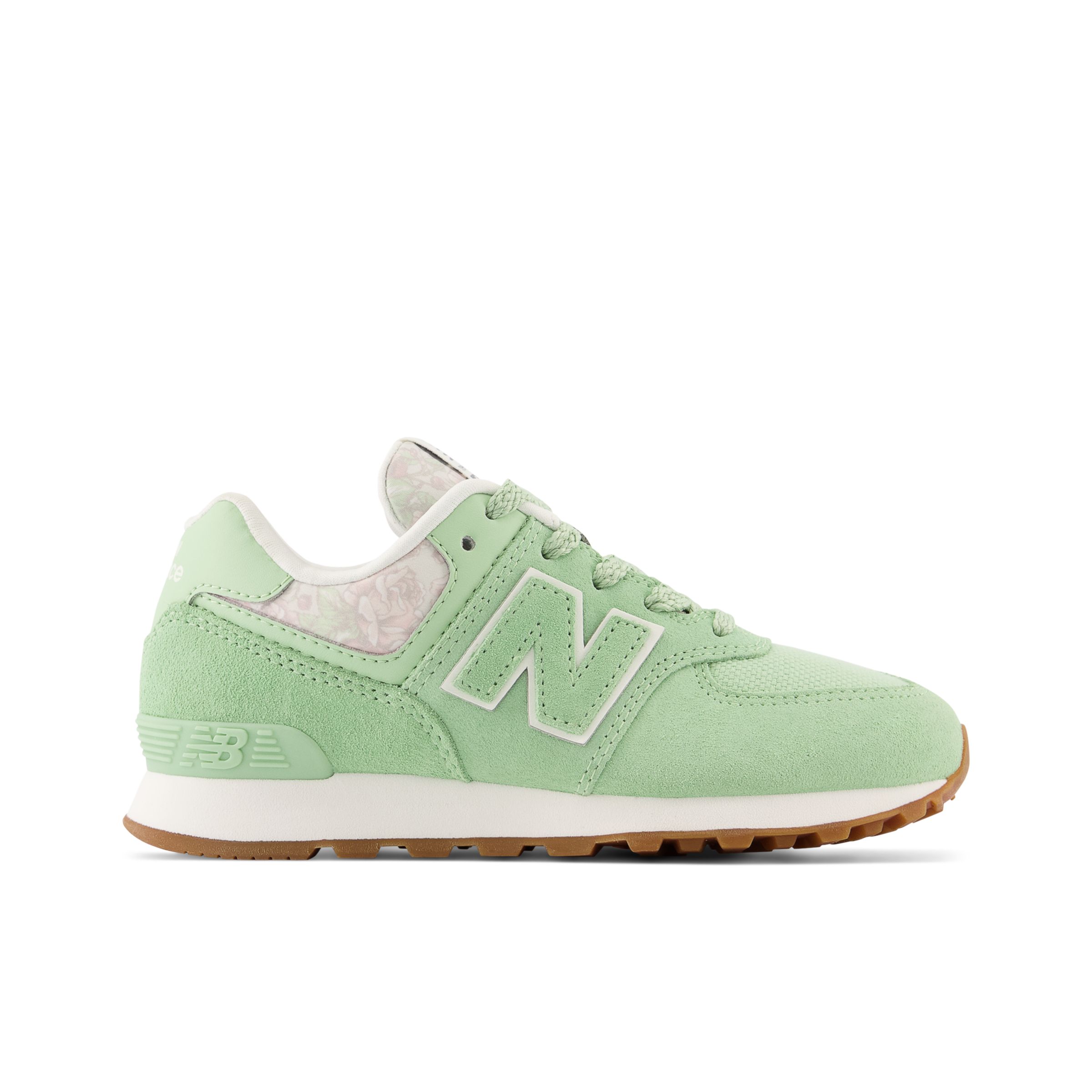 

New Balance Kids' 574 Green/White - Green/White