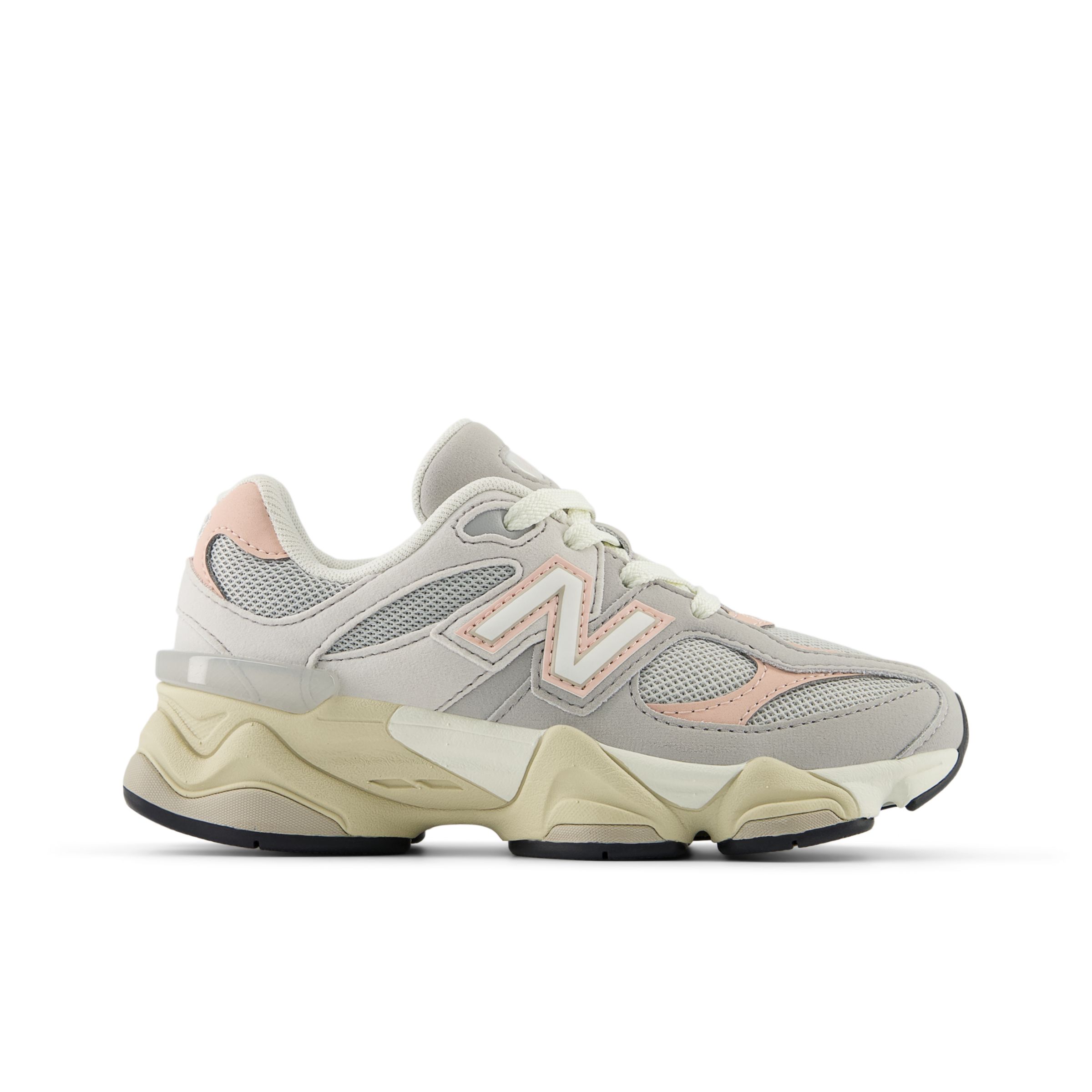 

New Balance Kids' 9060 Grey/Pink - Grey/Pink