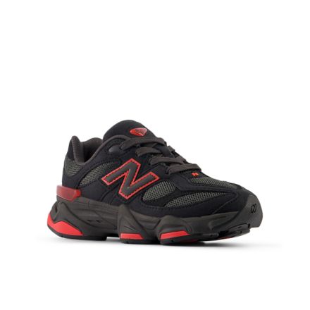 9060 LACE, Black Cement with True Red, PC9060JR