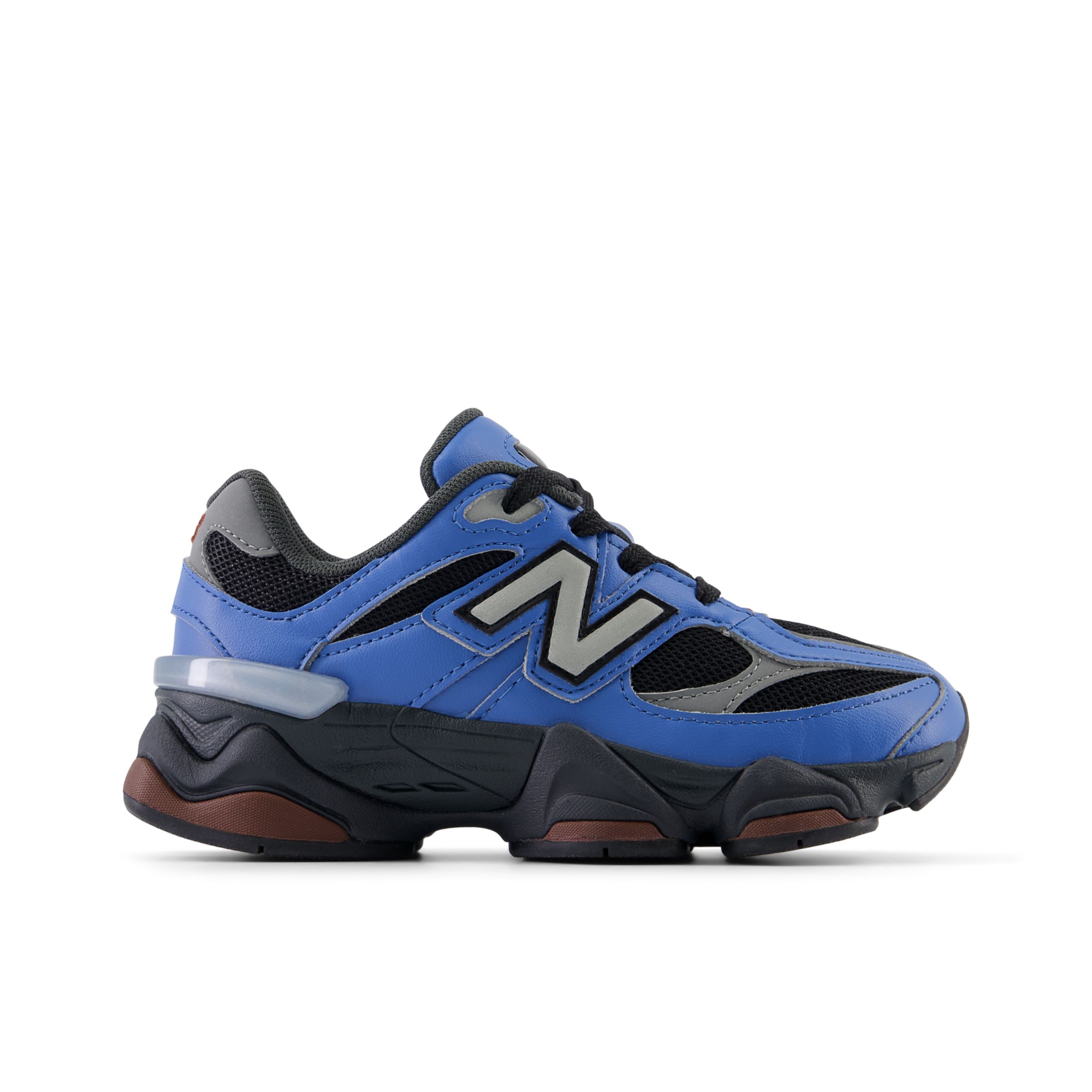 

New Balance Enfant 9060 en Bleu/Noir, Synthetic, Taille 30.5
