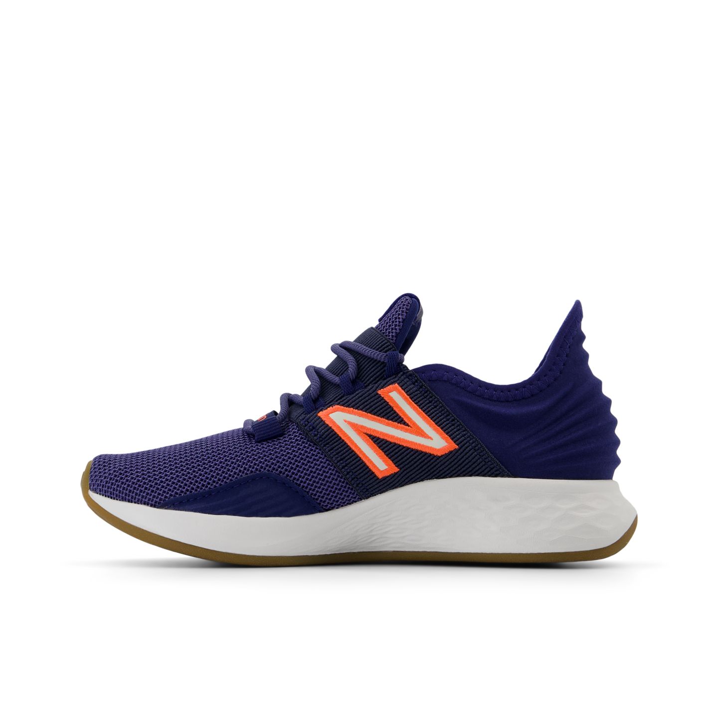 Детские кроссовки New Balance Fresh Foam Roav Lace, цвет: Синий / Красный — фото 2