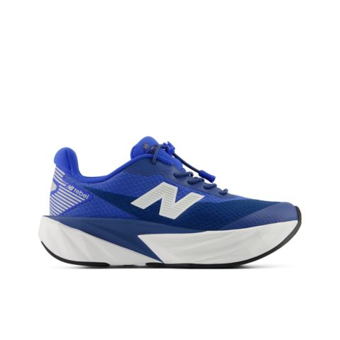 Детские кроссовки New Balance FuelCell Rebel Bungee Lace w/Toggle, цвет: Синий / Белый