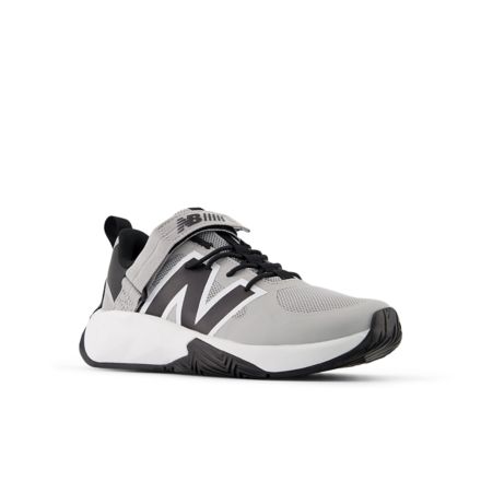 FuelCell Play Bungee Lace with Top Strap, RAIN CLOUD with BLACK with NB WHITE, PFCY6HQ