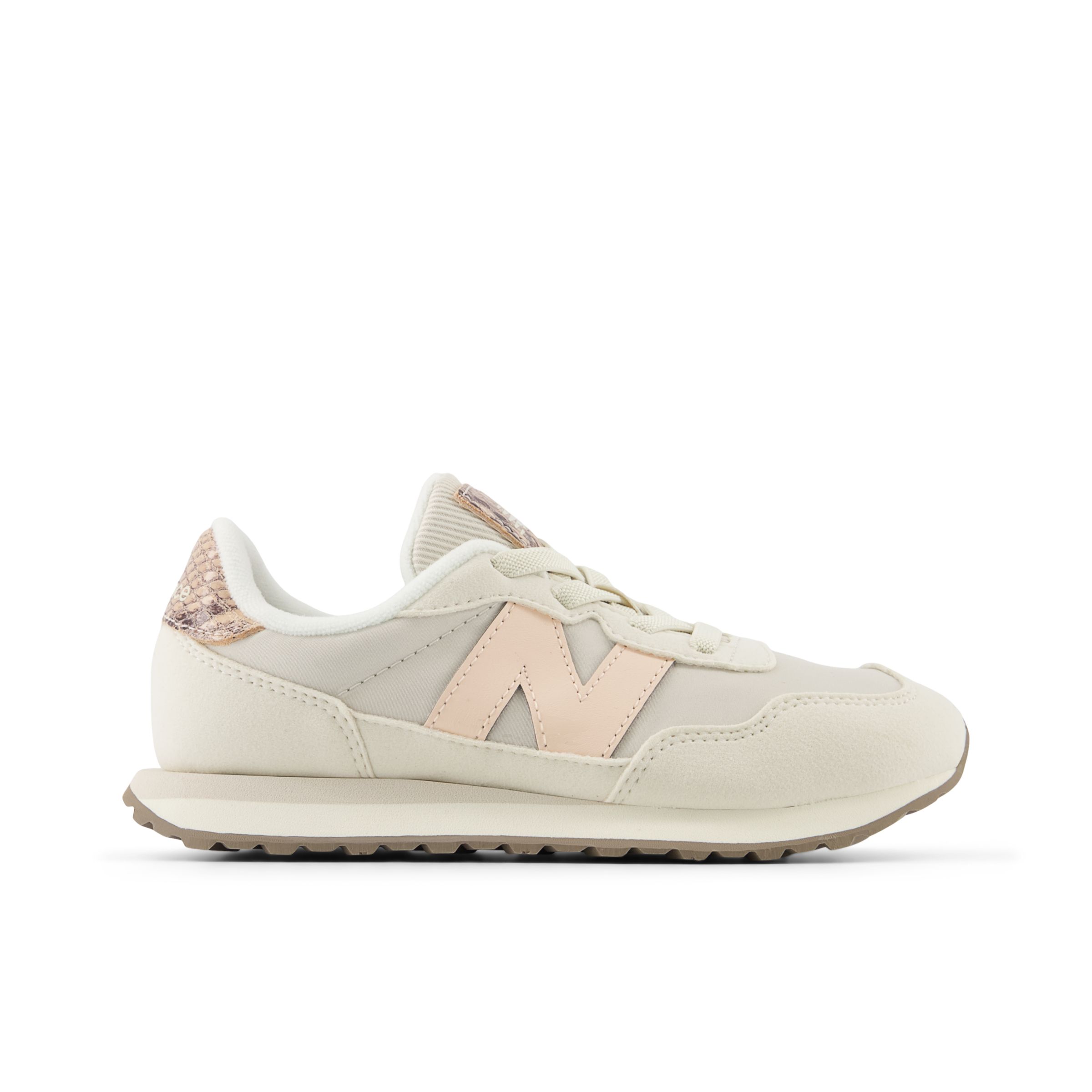 

New Balance Kids' 237 Bungee Beige/Pink - Beige/Pink