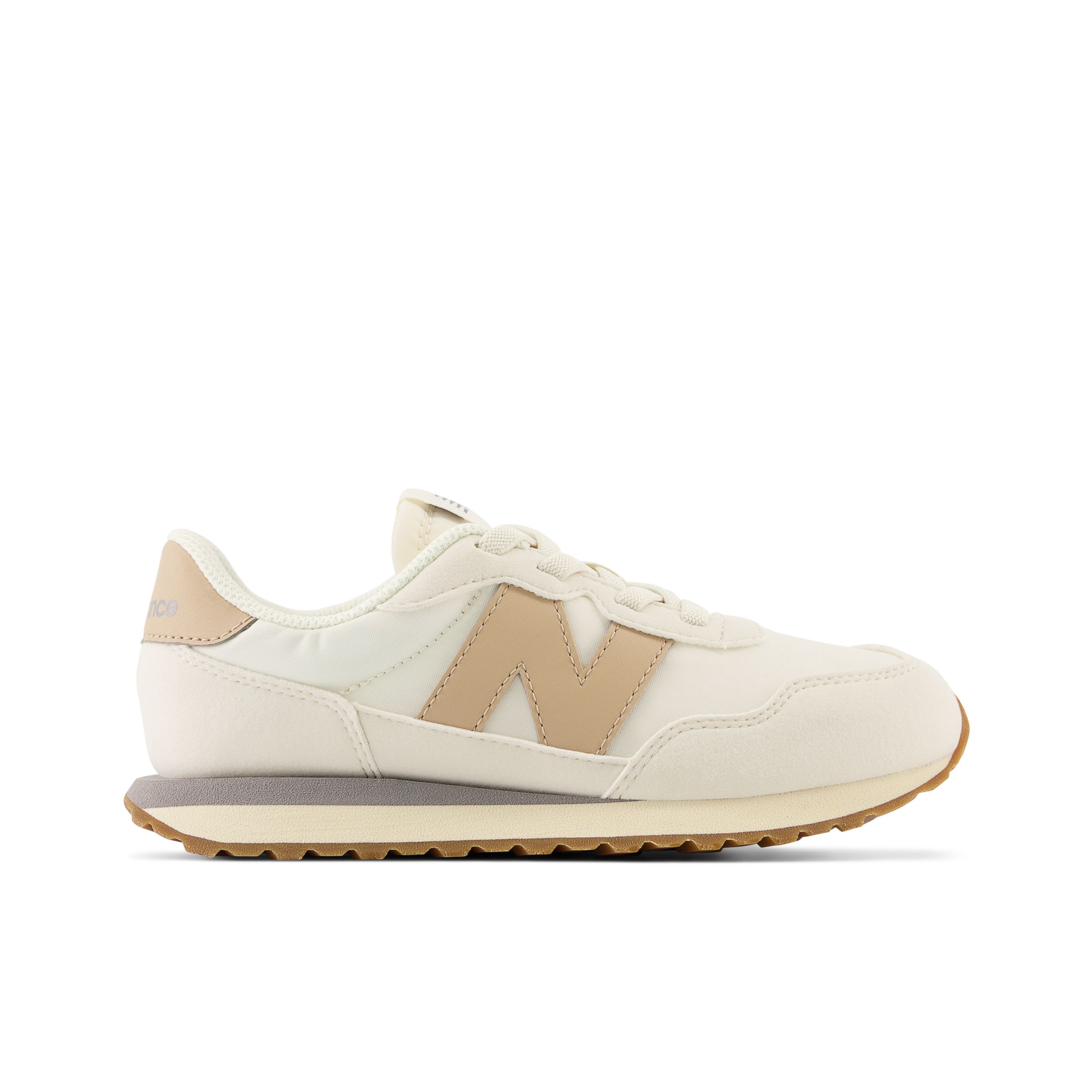 

New Balance Kids' 237 Bungee Lace Beige - Beige