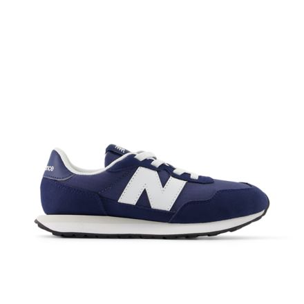 237 Bungee, White with NB Navy, PH237HN