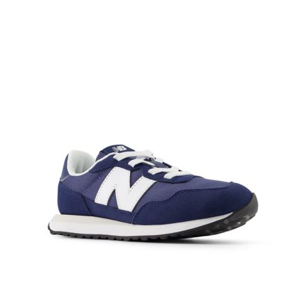 237 Bungee, White with NB Navy, PH237HN