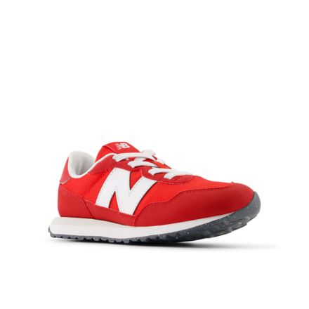 237 Bungee, White with True Red, PH237HR