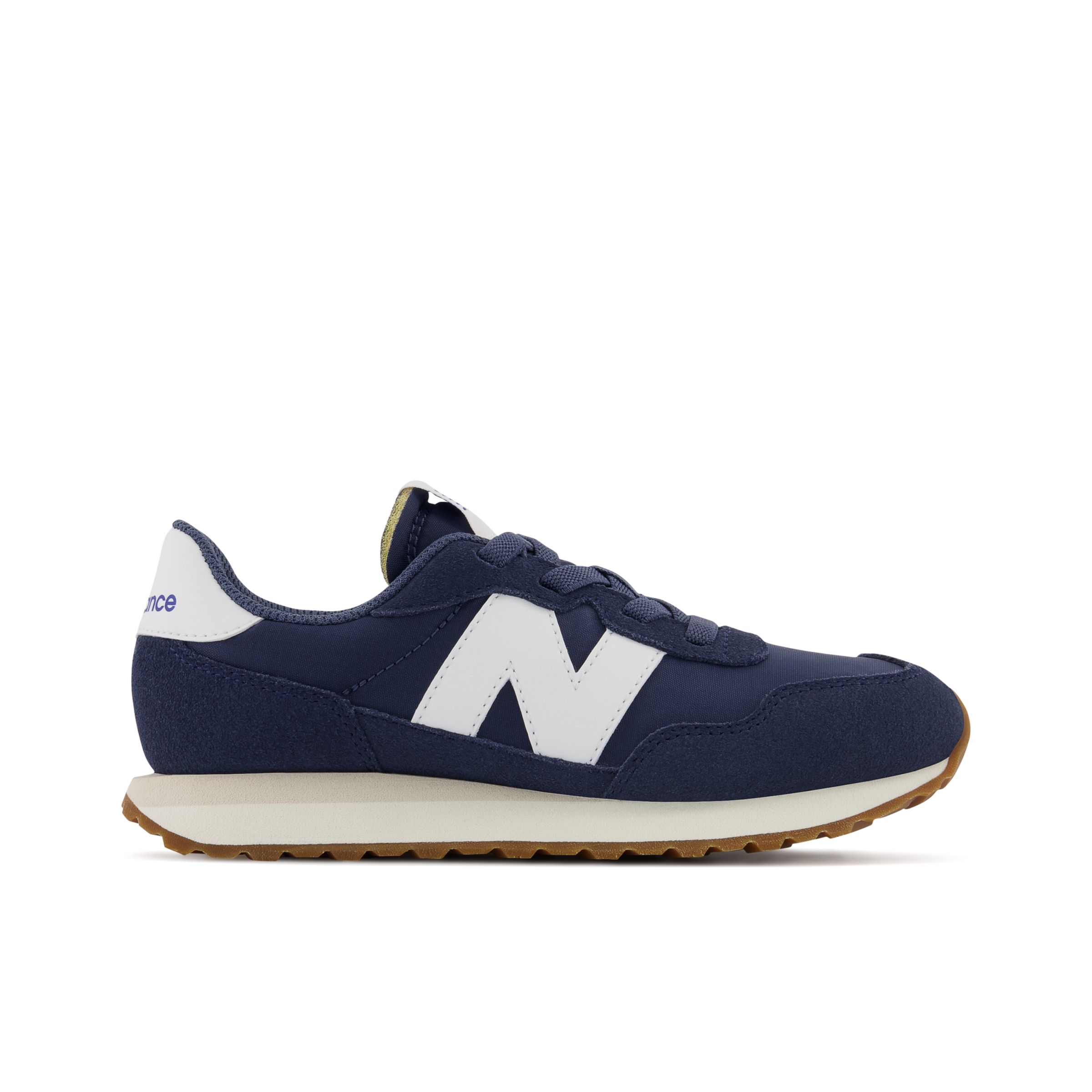 New Balance Enfant 237 Bungee en Bleu/Beige, Synthetic, Taille 28.5