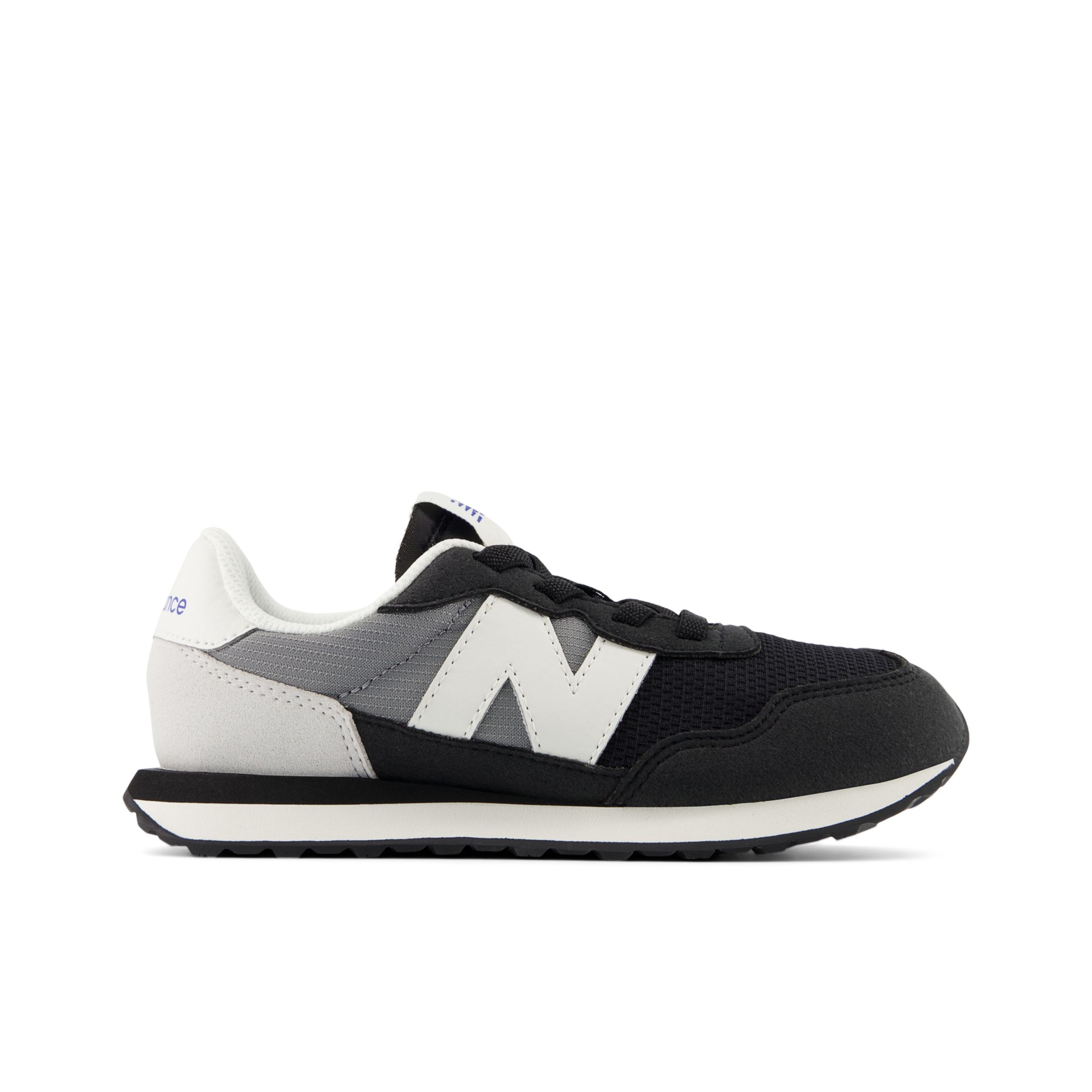 

New Balance Kids' 237 Bungee Grey/White - Grey/White