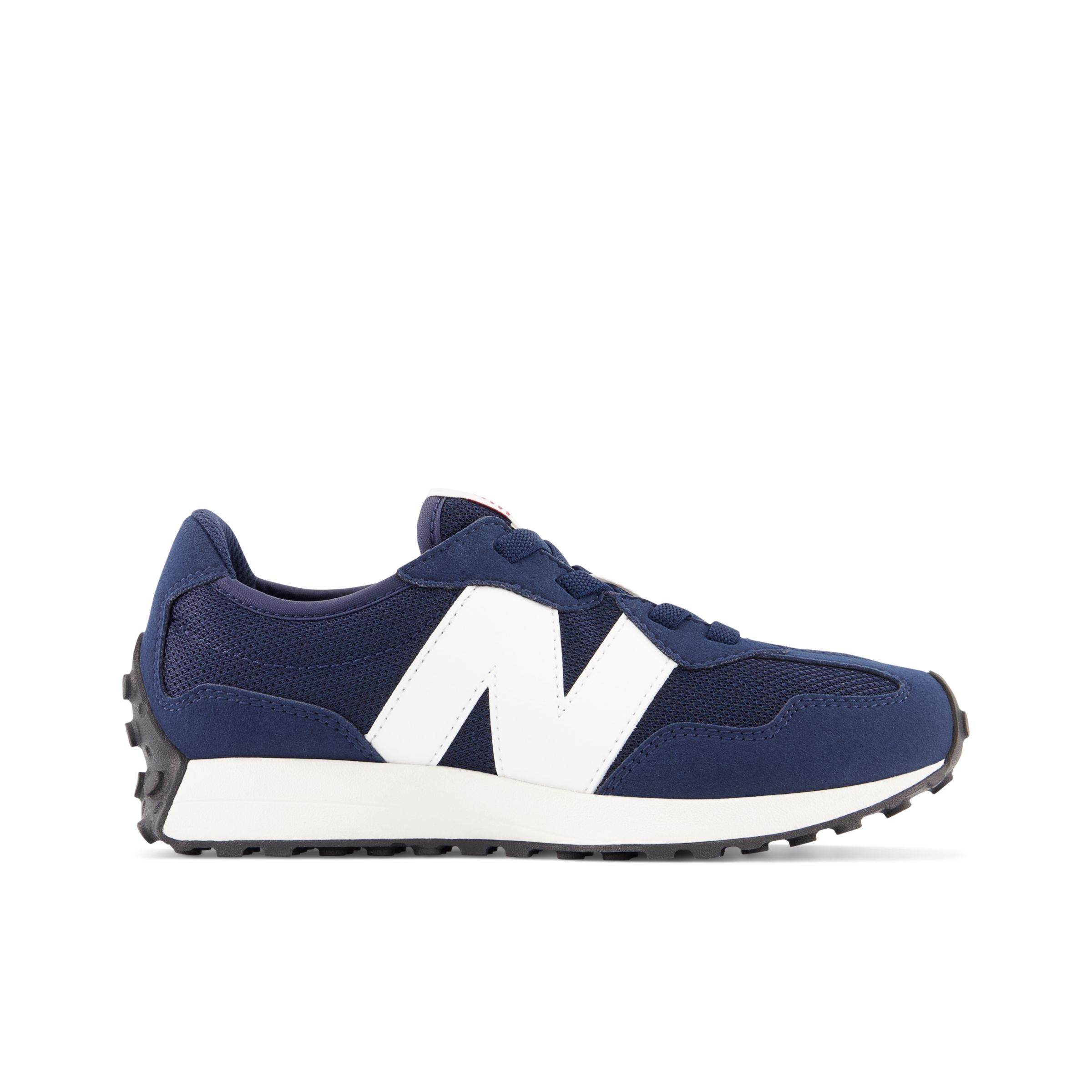 

New Balance Enfant 327 Bungee Lace en Bleu/Blanc, Synthetic, Taille 28 Large