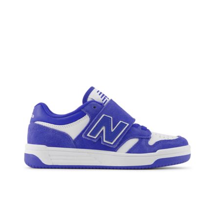 Kids 480 Bungee Lace with Top Strap Shoes New Balance